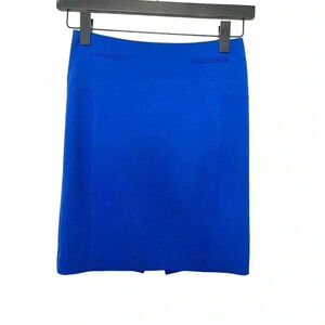 Express Royal Blue MIDI Skirt, Size 0